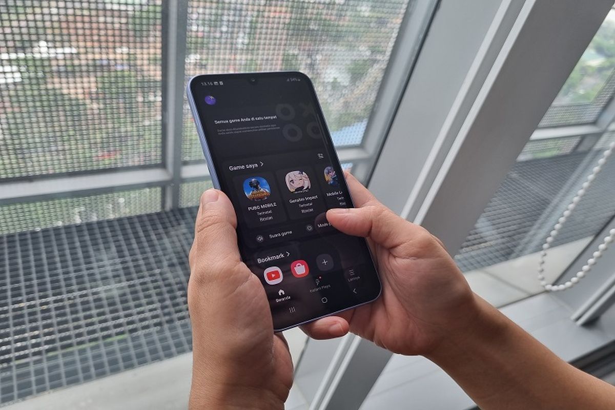 Tampilan Game Launcher Samsung A33 5G 