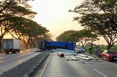 Kurang Konsentrasi, Warga Kendal Seruduk Bus Widji Lestari dari Belakang, Alami Cedera Kepala