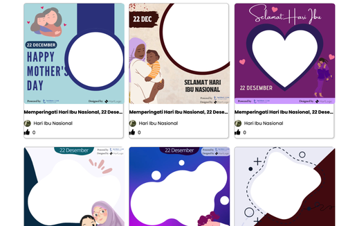 50 Link Download Twibbon Hari Ibu 2023 dan Cara Desain Sendiri 