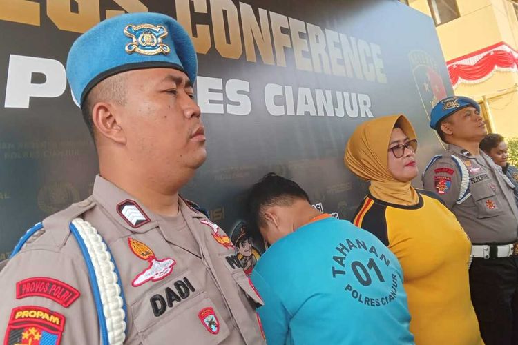 Salah satu pelaku begal asal Cianjur, Jawa Barat diamankan polisi usai berupaya merampas mobil sopir taksi online asal Jakarta, Jumat (21/7/2023) dini hari.