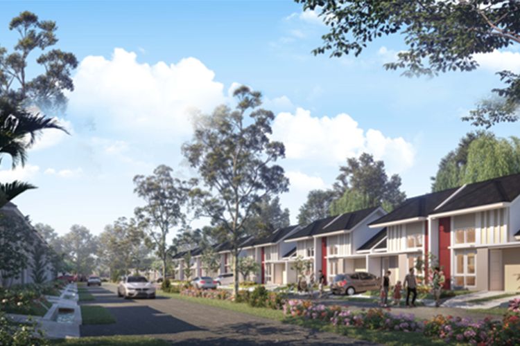 Artist Impression Cluster Ayodya, Citra Maja Raya.