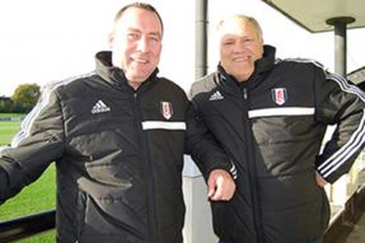 Pelatih Teknik Fulham Fulham FC dan Manajer Fulham Martin Jol.