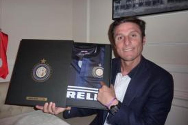 Wakil Presiden Inter Milan, Javier Zanetti.