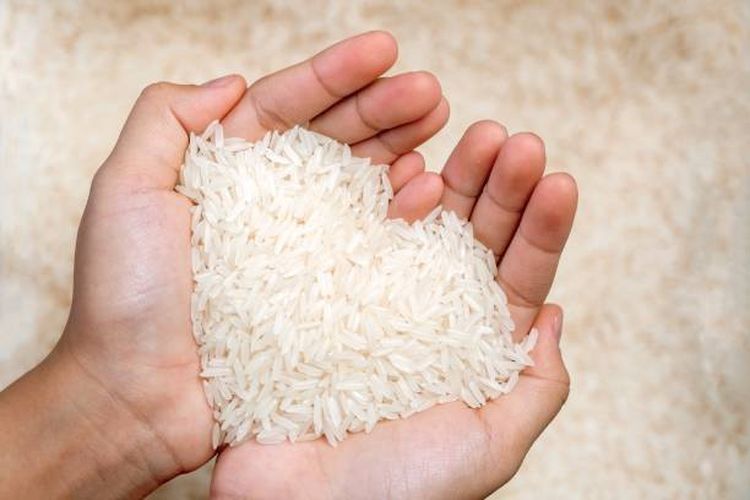 Ilustrasi beras untuk mebayar fidiah.