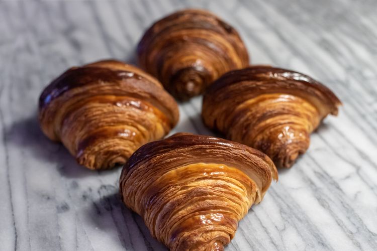 Ilustrasi croissant.