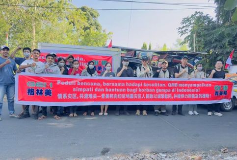 Respons Bencana, QMB Kirim 15 Truk Bantuan Kemanusiaan ke Sikka