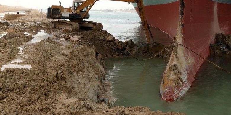 Current Condition of the Suez Canal, Various Ways Not to Move Ever Given’s Ship