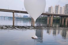 Korut Terbangkan Lagi Banyak Balon Sampah ke Korsel