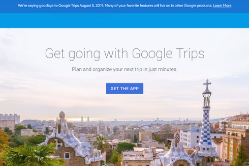 Google Tutup Aplikasi Google Trips