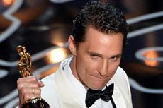 Aktor Terbaik Oscar 2014 Milik Matthew McConaughey