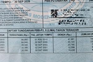 PBB Warga Tangsel Sudah Lunas, tapi Kok Dibilang Nunggak 5 Tahun? 