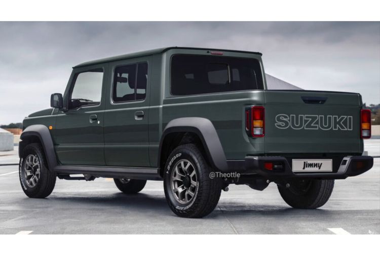 Rendering Suzuki Jimny Double Cabin