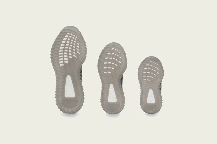 Outsole Yeezy Boost 350 V2 Beluga RF/Steeple Grey/Solar Red. 