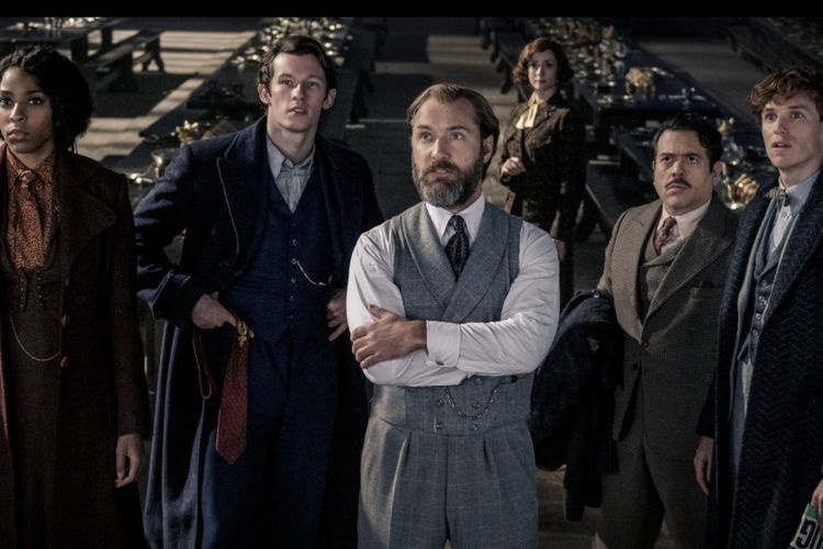 Cuplikan adegan dalam film Fantastic Beast: The Secret of Dumbledore