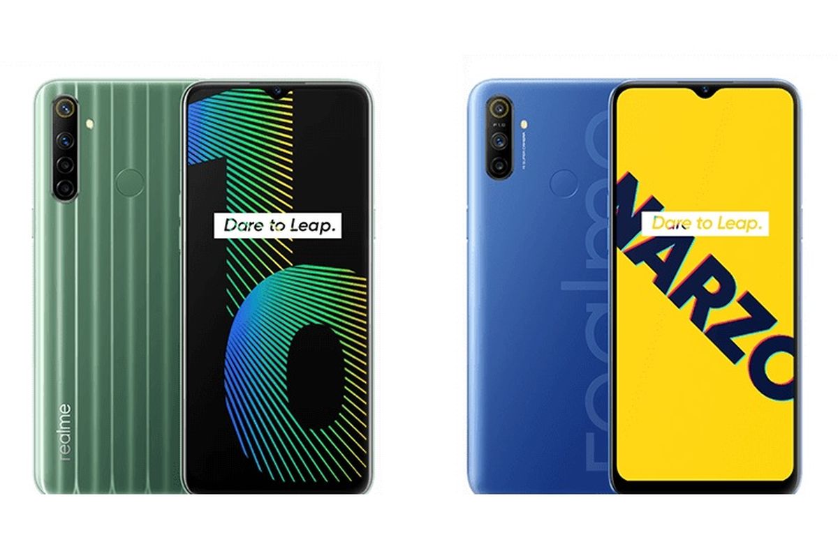 Realme Narzo 10 dan Realme Narzo 10A