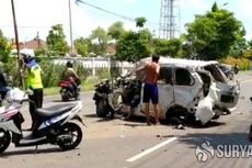 Hendak Shalat Jumat, 3 Penumpang Avanza Tewas Tertabrak Kereta Api