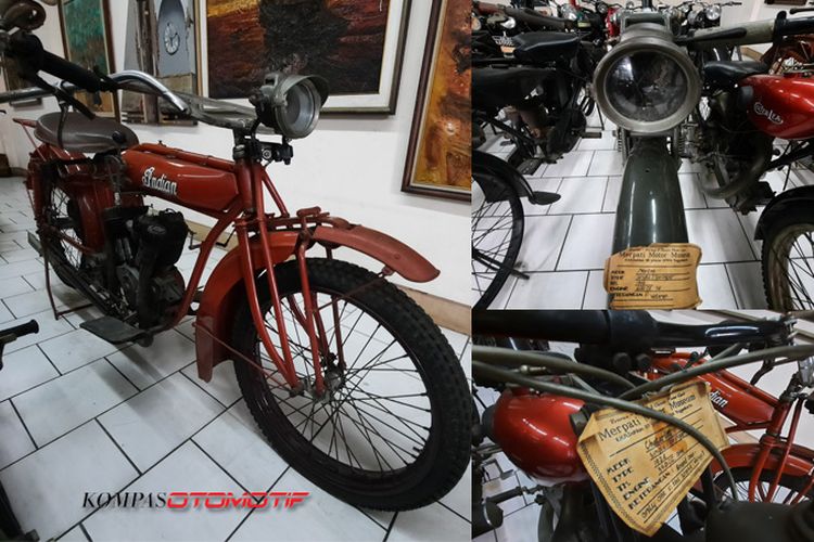 Motor lawas koleksi Museum Merpati Motor