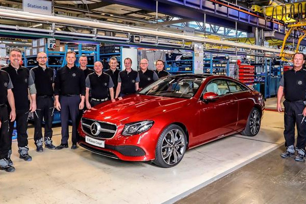 E-Class Coupe mulai masuk produksi di Jerman