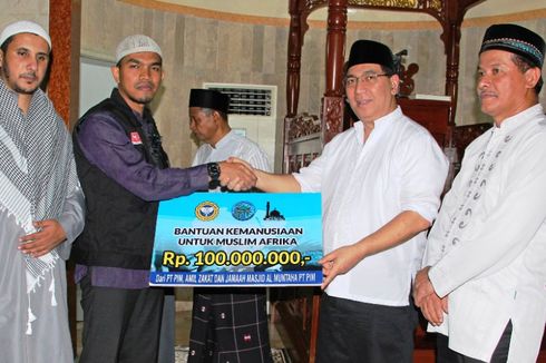  PT Pupuk Iskandar Muda Sumbang untuk Muslim Somalia