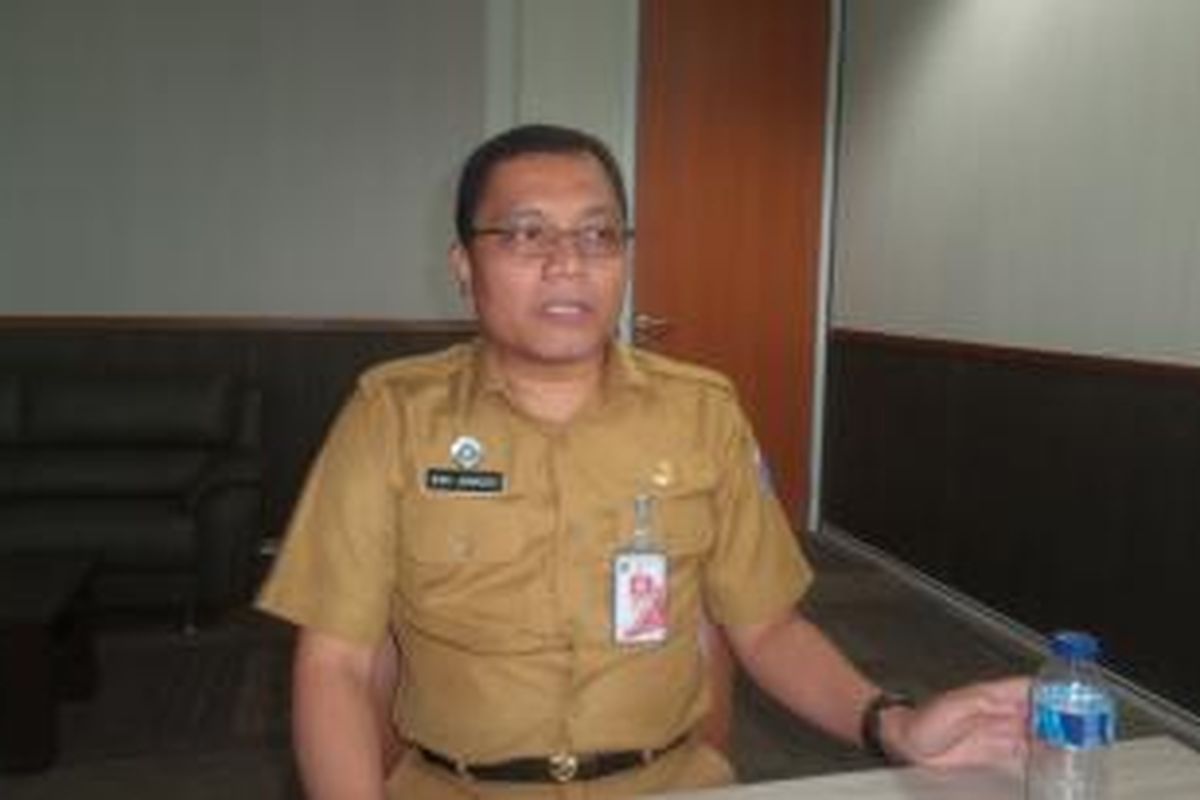 Kepala Badan Pelayanan Terpadu Satu Pintu (BPTSP) DKI Jakarta, Edy Junaedi, di Balai Kota, Selasa (20/10/2015).