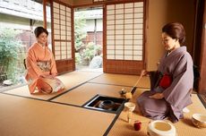 Sejarah Chanoyu, Upacara Minum Teh di Jepang