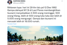 Mengenang Kembali Gempa dan Tsunami Flores 12 Desember 1992