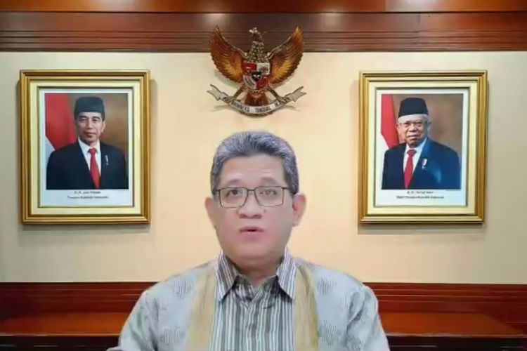 Deputi Gubernur Bank Indonesia Doni P. Joewono dalam Seminar Kajian Model Bisnis Pengembangan UMKM Hijau secara virtual, Senin (12/12/2022). 