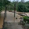 Banjir di Bengkulu Utara, 1 Jembatan Putus, 34 KK Terisolasi