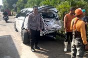 Mitsubishi Expander Tertabrak KA Majapahit di Blitar, 2 Orang Terluka