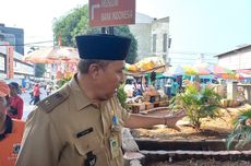 Taman di Pasar Pagi Asemka Rusak, Diduga karena Dipakai PKL untuk Menaruh Barang