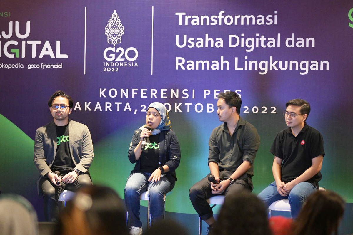 GoTo gelar Konferensi Maju Digital 2022 untuk dorong kemajuan para mitra UMKM. 