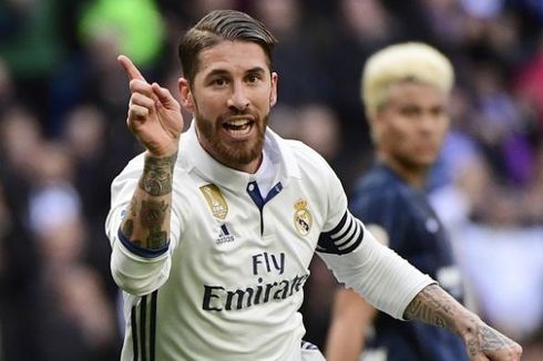 Real Madrid Menang, Ramos Malah Komentari Kekalahan Barcelona