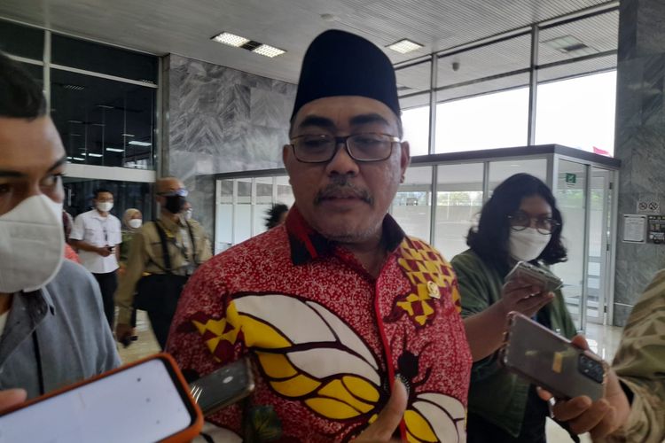 Wakil Ketua Umum Partai Kebangkitan Bangsa (PKB) Jazilul Fawaid di Kompleks Parlemen Senayan, Jakarta, Kamis (18/8/2022).