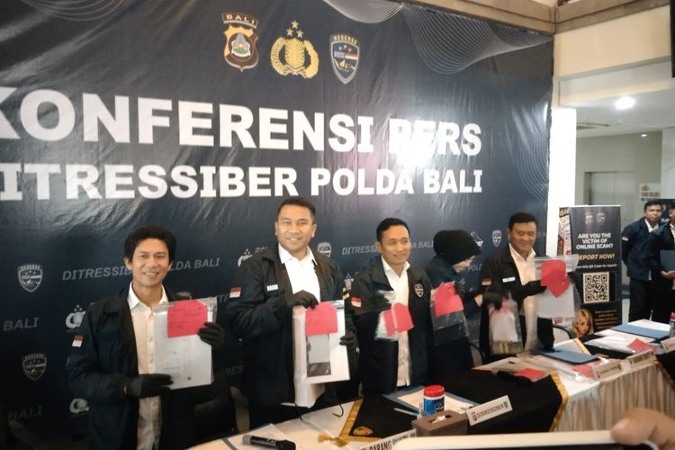 2 Pelaku Penipuan Online di Bali Ditangkap, Korban Dijanjikan Kerja ke Luar Negeri