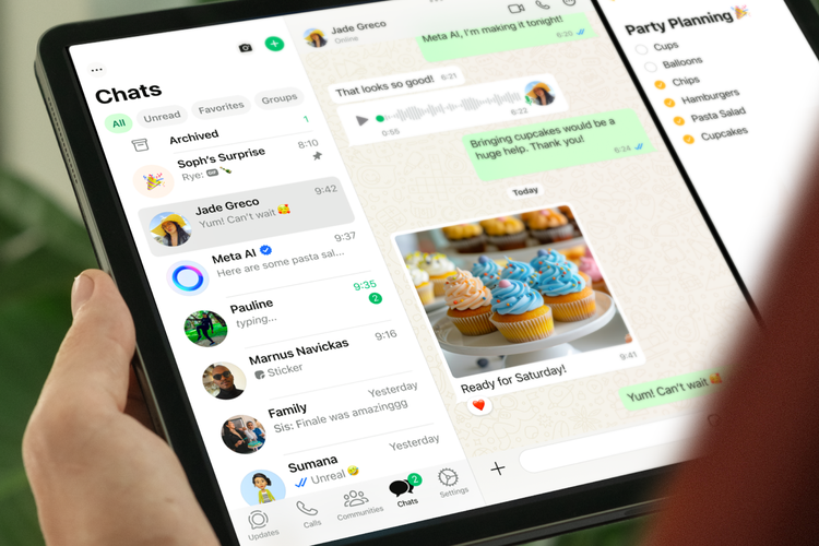 Setelah 15 Tahun, Aplikasi WhatsApp Khusus iPad Akhirnya Dirilis