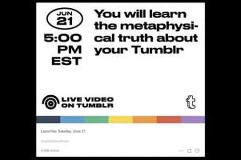 Tumblr Bakal Luncurkan Fitur Live Video