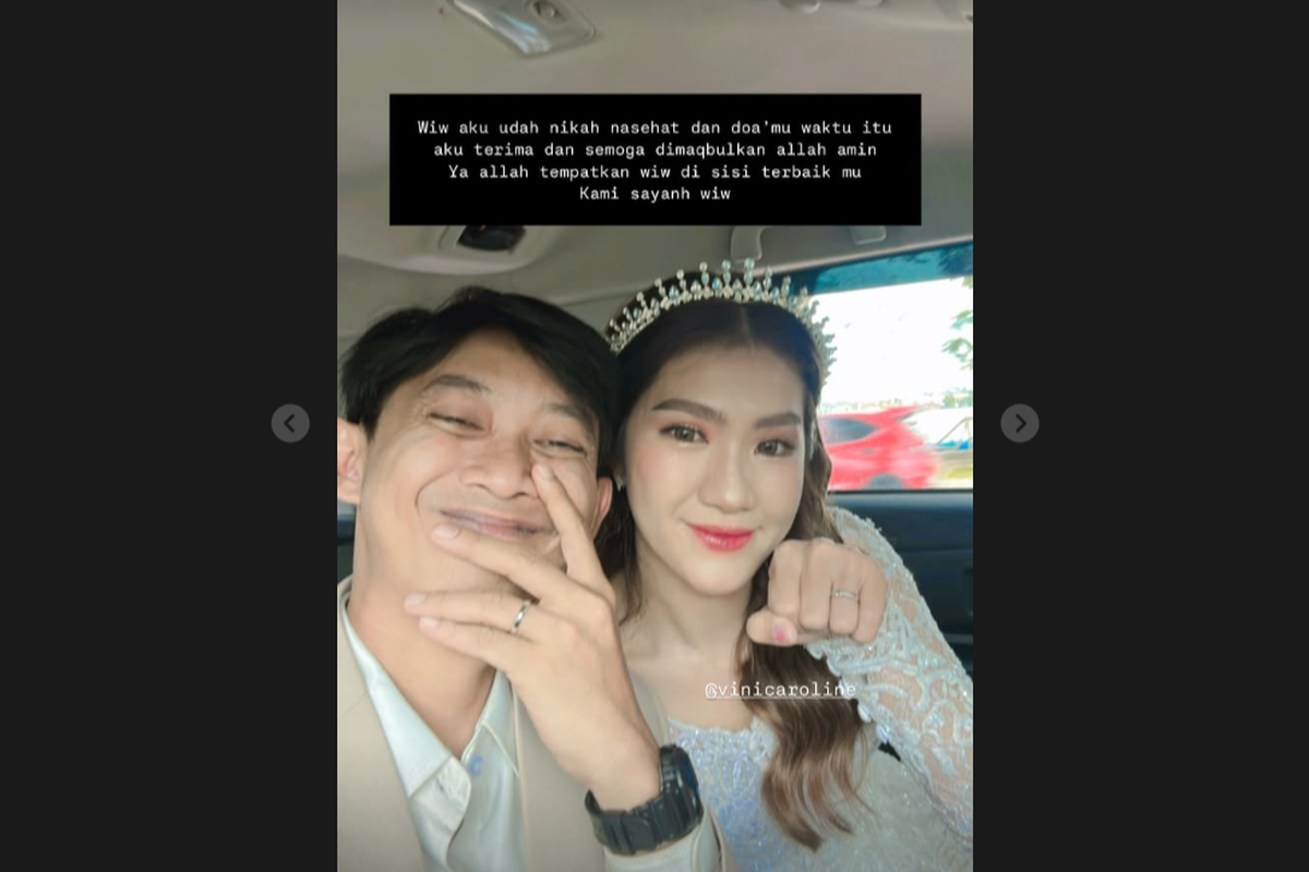 Yono Bakrie Resmi Menikah dengan <a href='https://manado.tribunnews.com/tag/vini-caroline' title='Vini Caroline'>Vini Caroline</a>