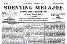 Soenting Melajoe, Surat Kabar Perempuan di Padang