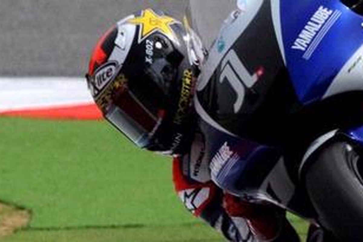 Pebalap Yamaha, Jorge Lorenzo.