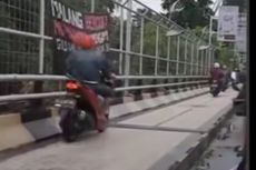 Pedestrian Jembatan Ranugrati Malang Digunakan Pengendara Motor, Dishub: Jalannya Sempit dan Macet