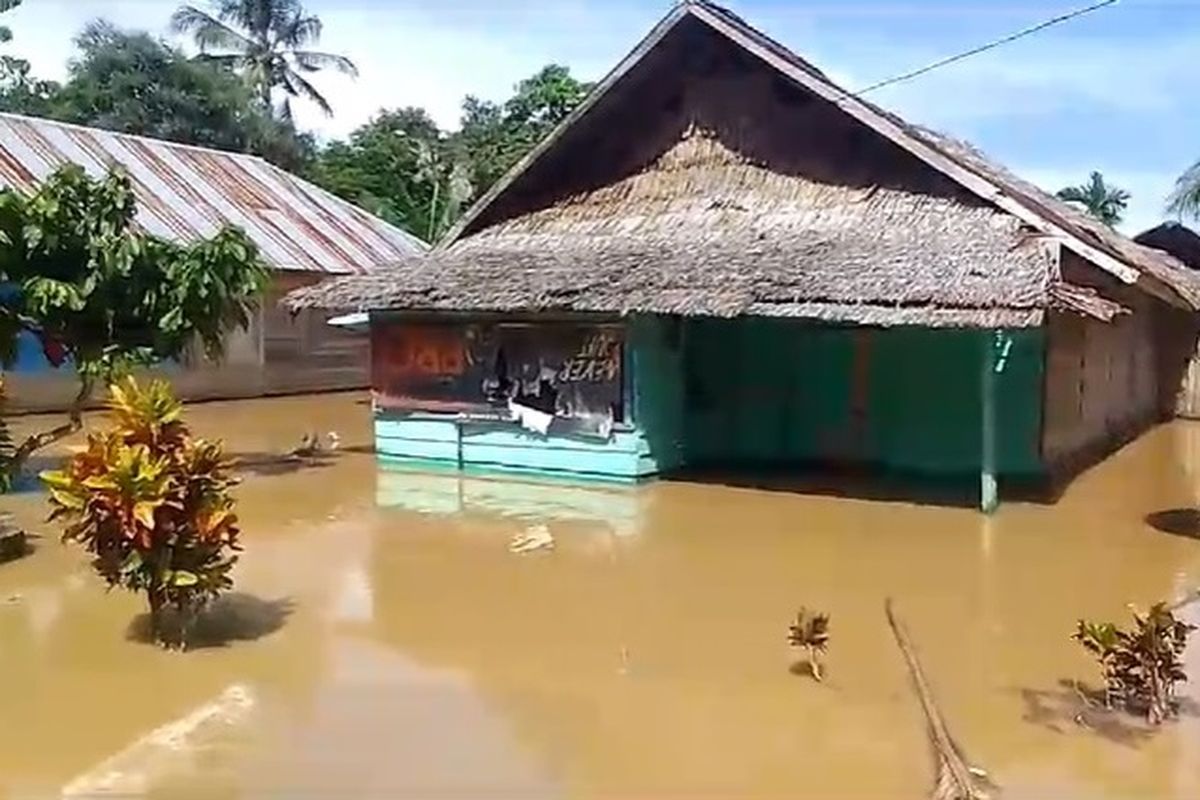 Dua Kelurahan di Palopo Terendam Banjir, Warga Diimbau Waspadai Buaya