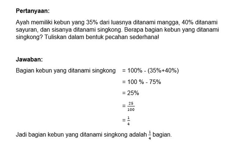 Jawaban soal Belajar dari Rumah TVRI 24 Juli 2020 SD Kelas 4-6.