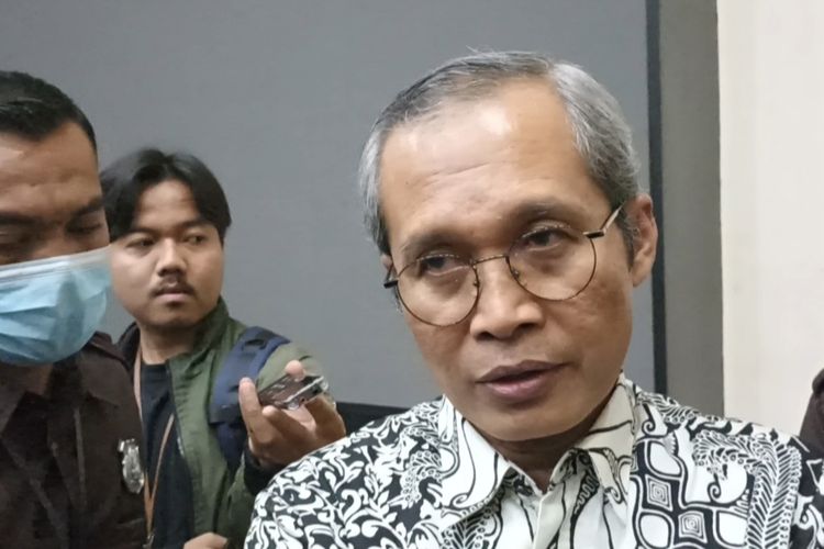 Wakil Ketua Komisi Pemberantasan Korupsi (KPK) Alexander Marwata di Gedung KPK, Jumat (7/7/2023).