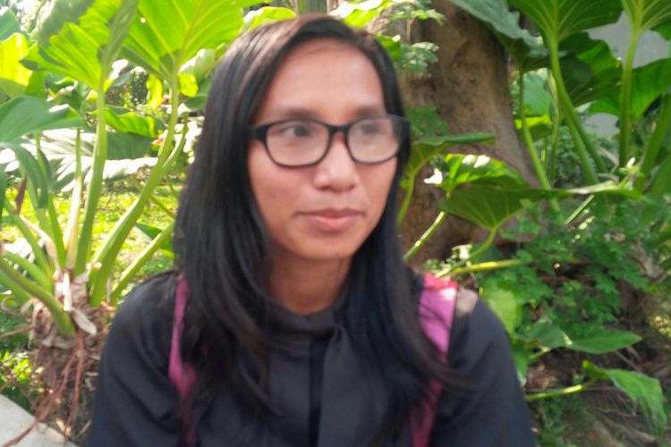 Ni Made Aryanti Putri (22) atlet penyandang disabilitas cabor lari meraih dua medali perak Asian Para Games 2018 ditemui di Solo, Jawa Tengah, Sabtu (20/10/2018).