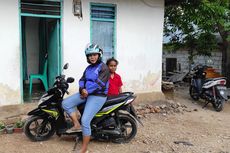 Perjuangan Anaci, Ibu 3 Anak yang Jadi Ojek Daring dengan Penghasilan Rp 10.000 Per Hari