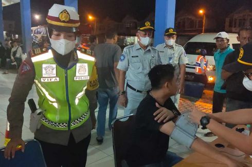 Sopir Bus Mudik di Lhokseumawe Positif Narkoba, Dilarang Mengemudi