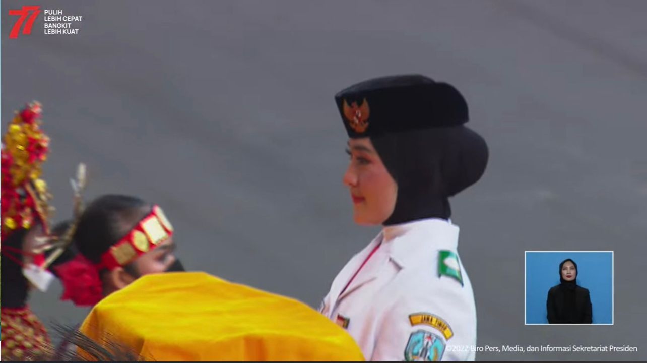 Tak Hanya Farel, Pembawa Baki Upacara Penurunan Bendera di Istana Juga Putra Daerah Banyuwangi