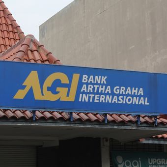 Ilustrasi kantor cabang Bank Artha Graha.