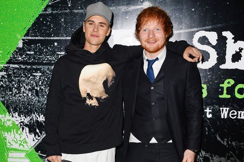 Ed Sheeran dan Justin Bieber Rilis Teaser Lagu Kolaborasi I Don't Care