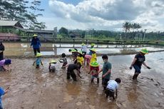 Jadi Petani Sehari, Alternatif Mengisi Liburan Anak Sekolah di Salatiga